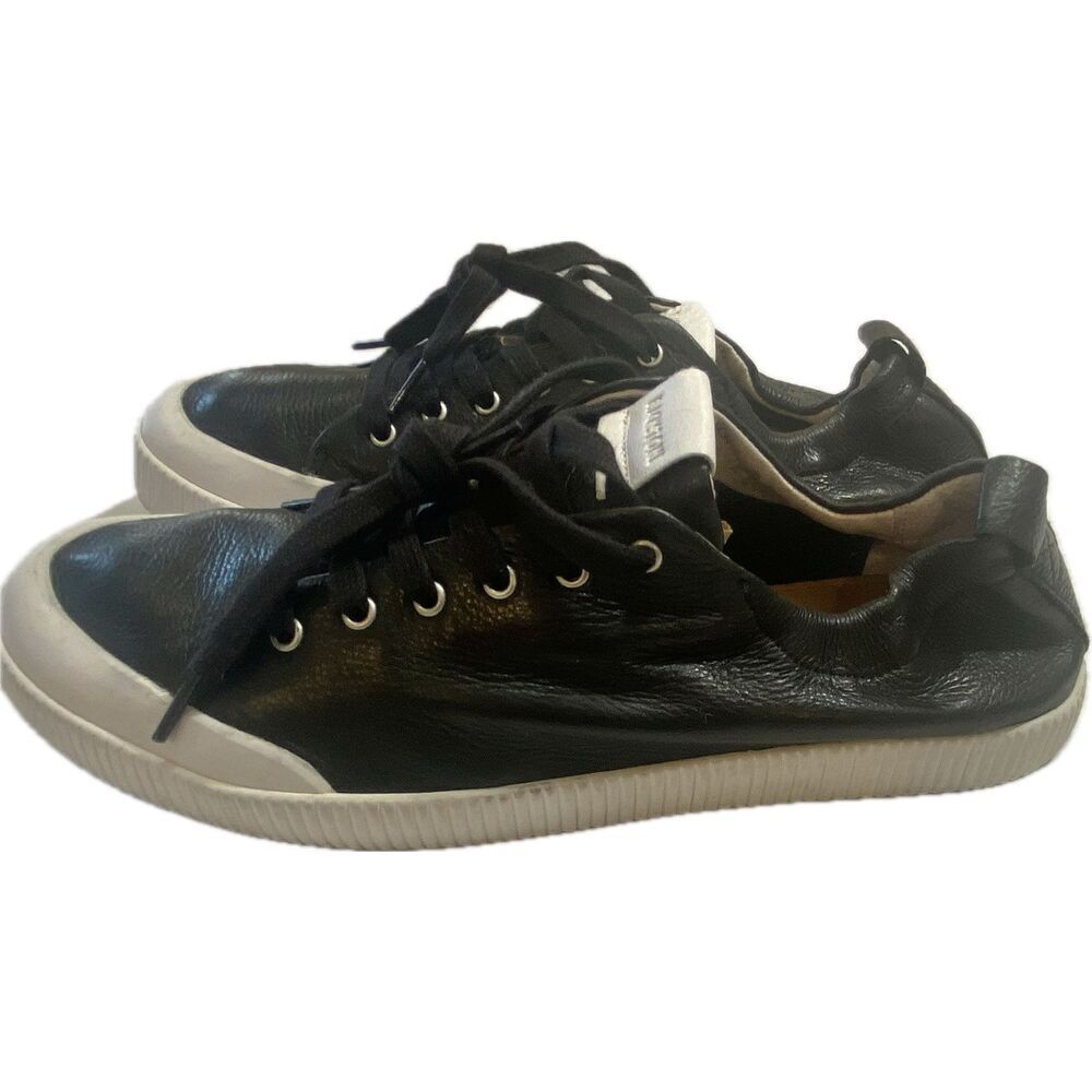 Blackstone Leather Low Top Sneaker RM-49 Black Size 46 EU Men's Size 12 US